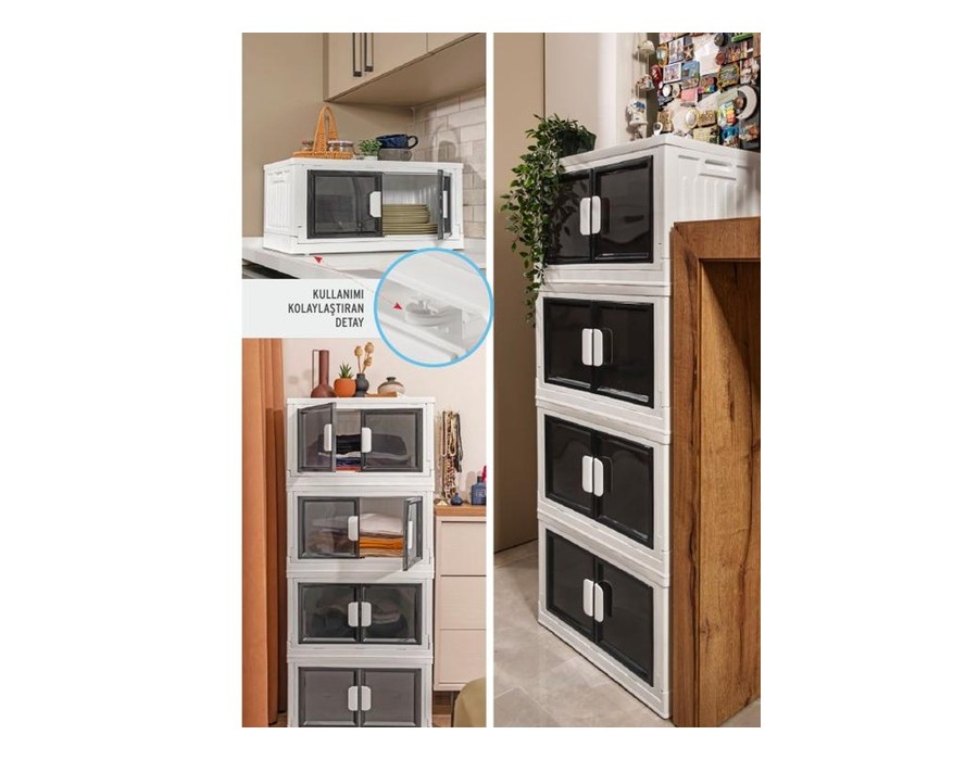 Platzsparender Falt-Schrank